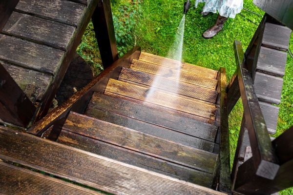 Cost of Wood Power Washing in Provo